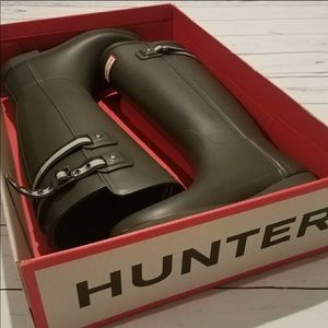 Hunter boots size 8